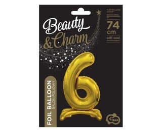 ND39_456583 -BALON FOL 74CM 6 STOJ ZLO GO PBH