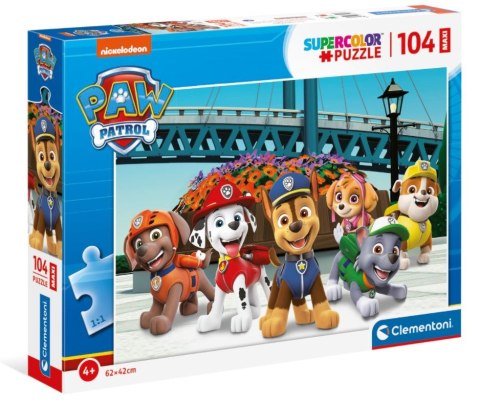 CLE puzzle 104 Maxi SuperKolor Psi Patrol 23755