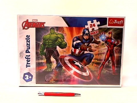 PUZZLE MAXI 24 W świecie Avengersów /Marvel 14321