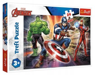 PUZZLE MAXI 24 W świecie Avengersów /Marvel 14321