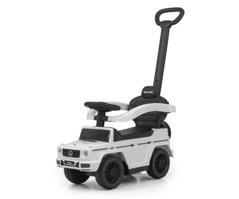 ND18_3385 Milly Mally Pojazd z rączką MERCEDES G350d White