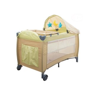 ND35_58914_EB406BR ŁÓŻECZKO PODR. DREAM BRĄZOWY