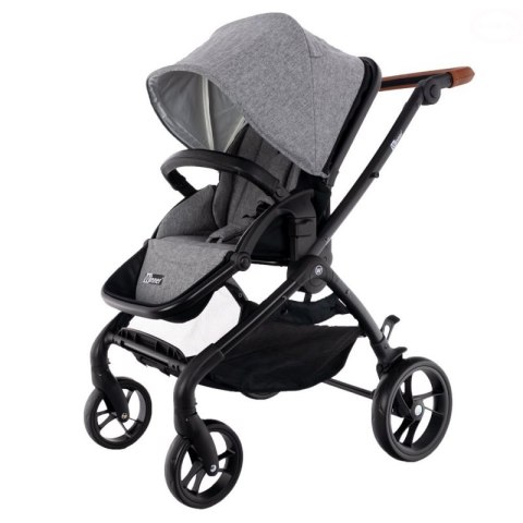 ND35_64747_EB232GREY WÓZEK WINNER BROWN/GREY