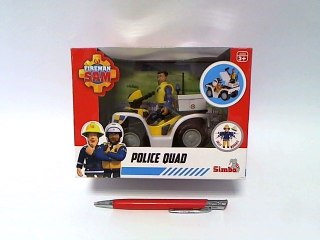 Strażak Sam quad policyjny z figurką 925-1093