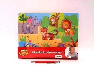 Układ.drewn.ZOO Smily Play SPW83613 36139