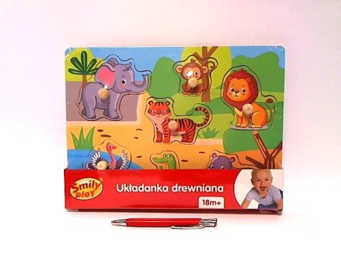 Układ.drewn.ZOO Smily Play SPW83613 36139