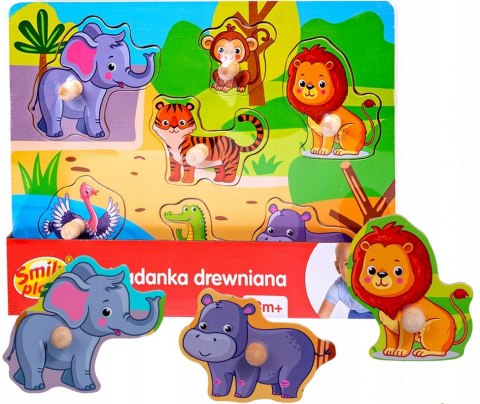 Układ.drewn.ZOO Smily Play SPW83613 36139