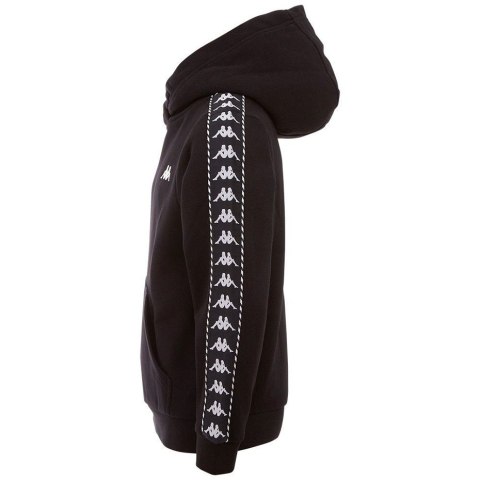 ND05_B16107-134/140cm 309043J 19-4006 Bluza dla dzieci Kappa Igon czarna 309043J 19-4006 r.134/140cm