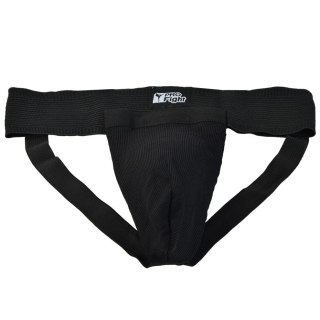 ND05_O1553-2XL Ochraniacz na krocze Suspensor 1111 Profight cotton czarny r.2XL