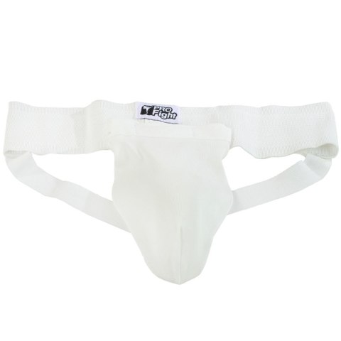 ND05_O1650-M Ochraniacz na Krocze Suspensor 1111 Profight Cotton biały r.M