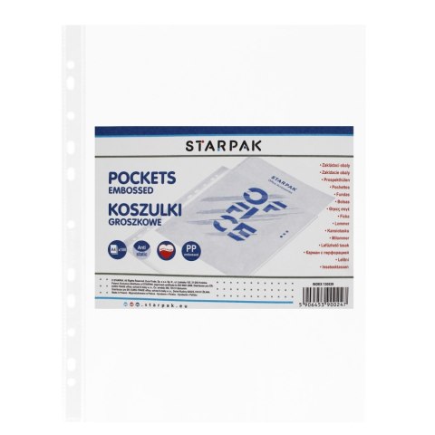 ND39_130539 I KOSZULKA A4 PP GROSZ STARPAK 100SZT FOL 1/10