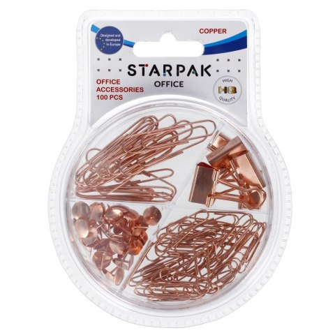 ND39_471022 I AKCESORIA BIUROWE 100SZT MIEDZ STKOFF B/C12/9