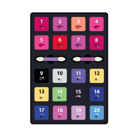 !!! CLE Crazy Chic Paletka MakeUp Beauty 18644