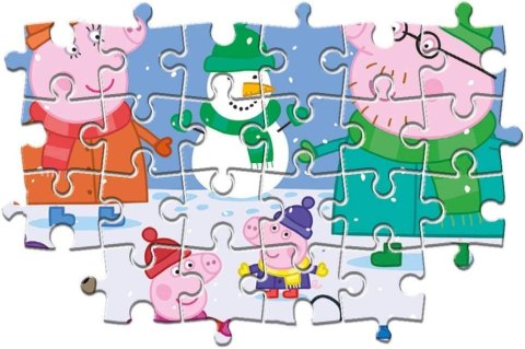 CLE puzzle 104 maxi SuperKolor Peppa Pig 23752