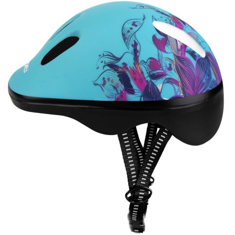 ND05_K10753 927772 Kask rowerowy dla dzieci Spokey Florist 44-48 cm 927772