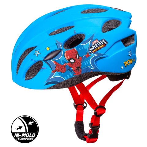 ND15_9075 KASK ROWEROWY IN-MOLD SPIDERMAN