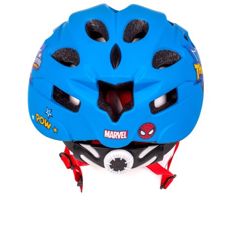ND15_9075 KASK ROWEROWY IN-MOLD SPIDERMAN