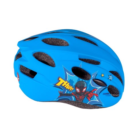 ND15_9075 KASK ROWEROWY IN-MOLD SPIDERMAN