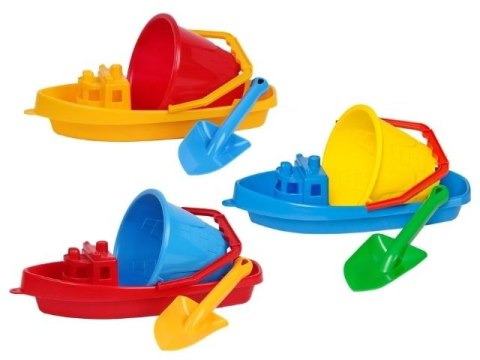 Łódź zestaw do piasku TechnoK TEH2872 02872