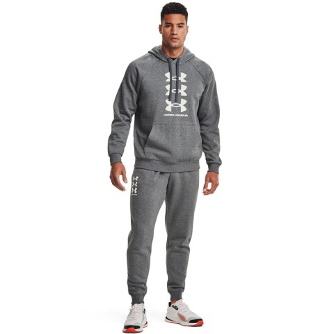 ND05_S8901-S 1357131 012 Spodnie męskie Under Armour Rival Fleece 3Logo Jogger ciemnoszare 1357131 012 r.S