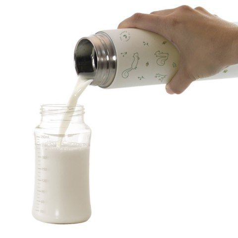 ND19_ML89262 Termos dla dziecka próżniowy ECO-friendly 450ml - Wiewiórka