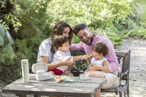 ND19_ML89262 Termos dla dziecka próżniowy ECO-friendly 450ml - Wiewiórka