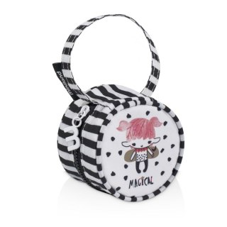 ND19_ML89335 Opakowanie na smoczek uspokajający - czarno-białe Magical