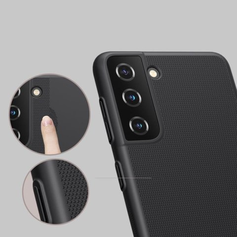 ND38_S21P-11469 Nillkin Super Frosted Shield - Etui Samsung Galaxy S21+ (Bright Red)