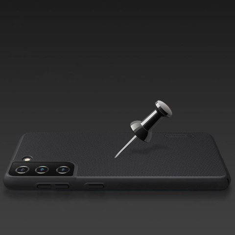 ND38_S21P-11469 Nillkin Super Frosted Shield - Etui Samsung Galaxy S21+ (Bright Red)