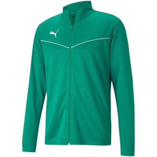 ND05_K10625-S 657392 05 Bluza męska Puma teamRISE Training Poly Jacket zielona 657392 05 r.S