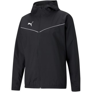 ND05_K10634-L 657396 03 Kurtka męska Puma teamRISE All Weather Jacket czarna 657396 03 r.L