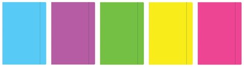 ND39_347699 TECZKA Z GUMKA PAP A3 FLUO MIX INT FOL A 10