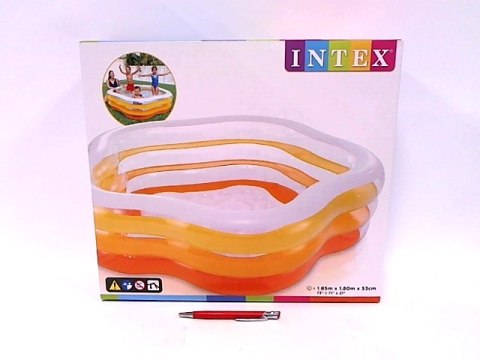 Basen dmuchany 5-kątny 185X180X53 56495