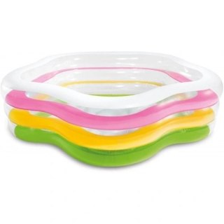 Basen dmuchany 5-kątny 185X180X53 56495