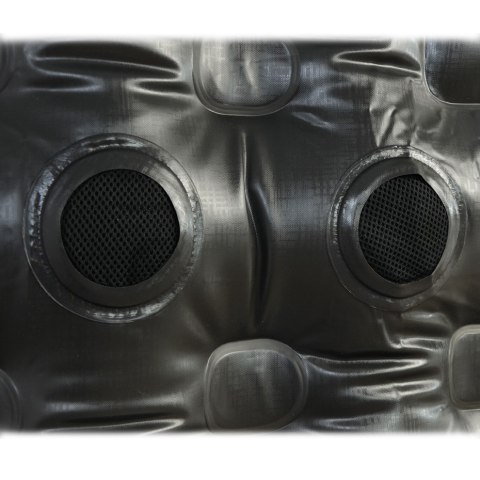 ND05_M0650 40053 Materac Welurowy High Peak Multi Comfort Plus 198x137x22cm szaro zielono czarny 40053