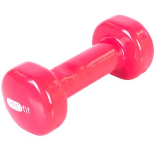ND05_H0186 DK 4102 Hantel winylowy Profit 1,5 kg różowy DK 4102
