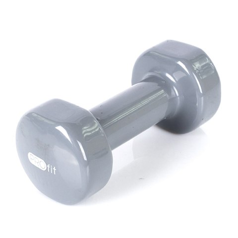 ND05_H0188 DK 4102 Hantel winylowy Profit 3 kg szary DK 4102