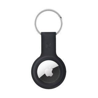 ND38_CRG-ATS-BLK Crong Silicone Case with Key Ring ? Brelok do Apple AirTag (czarny)
