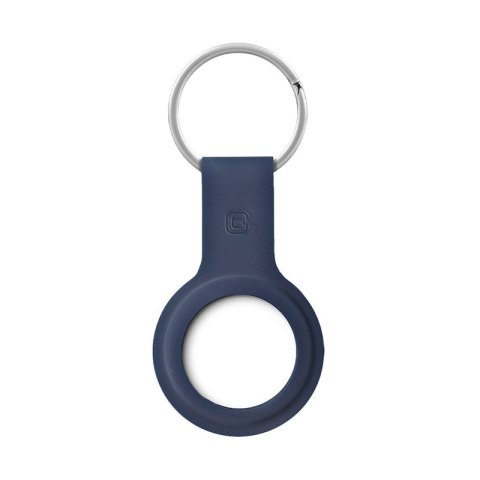 ND38_CRG-ATS-BLUE Crong Silicone Case with Key Ring ? Brelok do Apple AirTag (granatowy)