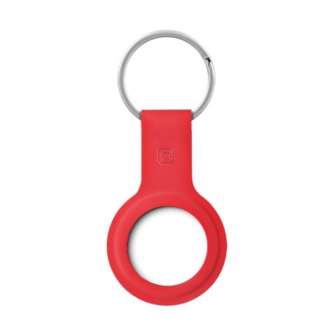 ND38_CRG-ATS-RED Crong Silicone Case with Key Ring ? Brelok do Apple AirTag (czerwony)