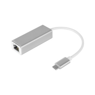 KM1247 Adapter karta sieciowa USB typu C - RJ45 LAN gigabit 10/100/1000 Mb Kruger&Matz