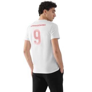 ND05_K11277-M R4L21 TSM950 10S Koszulka męska 4F biała R4L21 TSM950 10S r.M