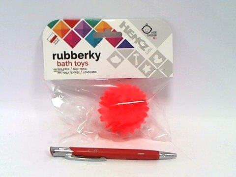 Piłeczka do masażu czerwona 1szt 523 65238