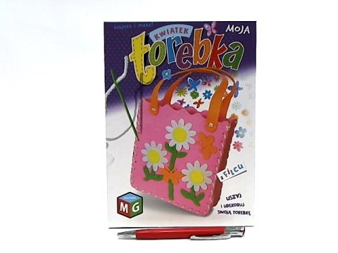 Moja torebka z filcu Kwiatek 05570