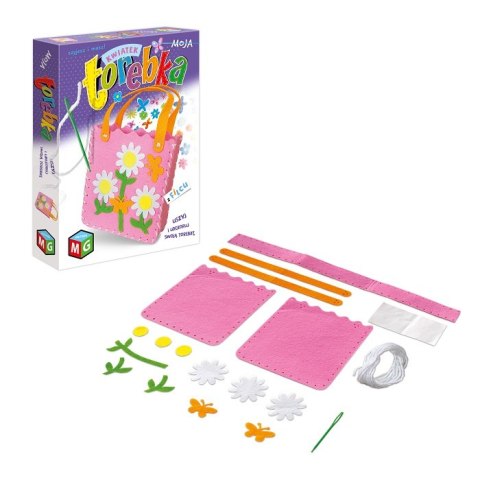 Moja torebka z filcu Kwiatek 05570