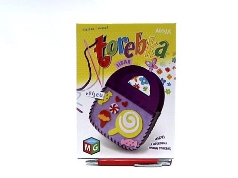 Moja torebka z filcu Lizak 05501