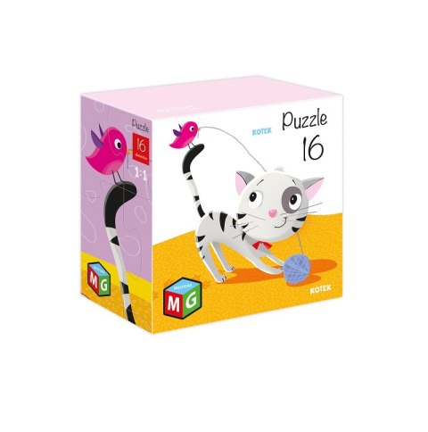 Puzzle 16 elem. Kotek 05631