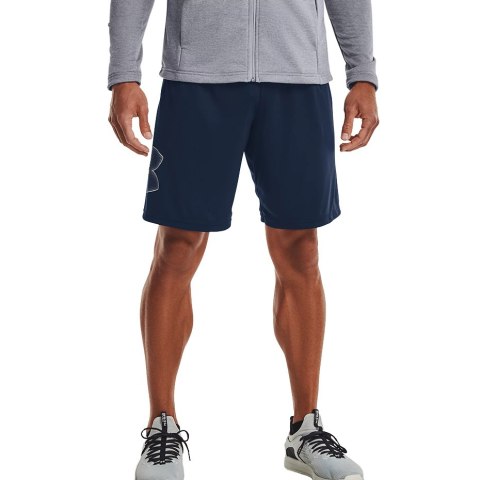 ND05_S9714-S 1306443 409 Spodenki męskie Under Armour Tech Graphic Short granatowe 1306443 409 r.S