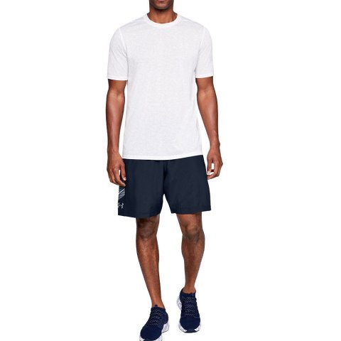 ND05_S9715-S 1309651 409 Spodenki męskie Under Armour Woven Graphic Shorts granatowe 1309651 409 r.S