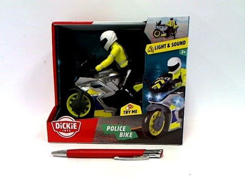 Dickie SOS motocykl policyjny 17cm 371-2018